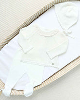 Primer Dia Tricot Encaje Blanco Martin Aranda